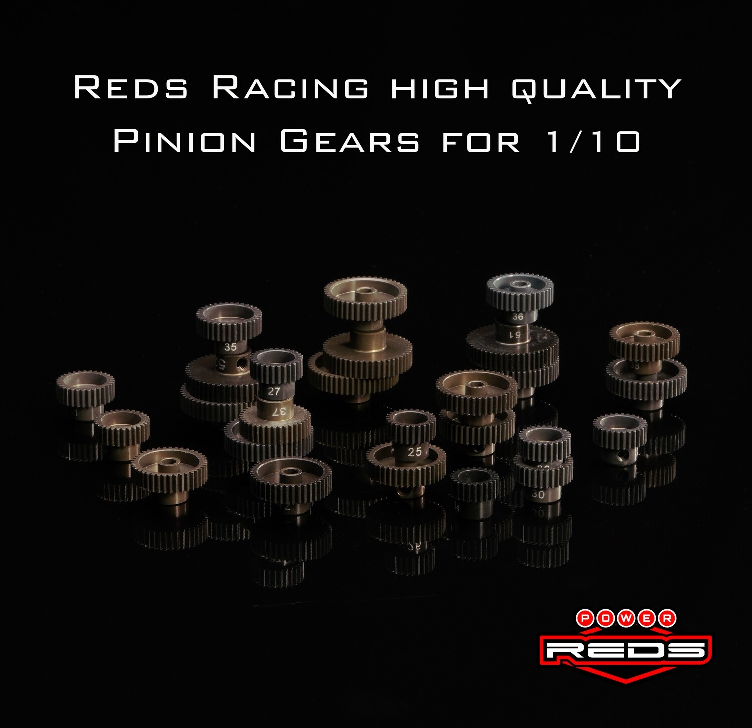 PINION GEAR 18-31T 48P, ALU + HD COATING, 1/10 ELECTRIC MOTOR