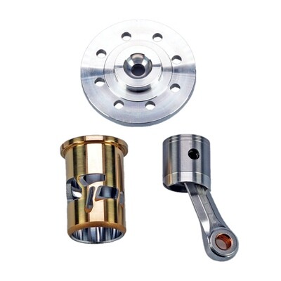 PISTON/SLEEVE/CC/ROD/PIN CHAMB SET 3.5CC 721 PISTA, PRO TUNED