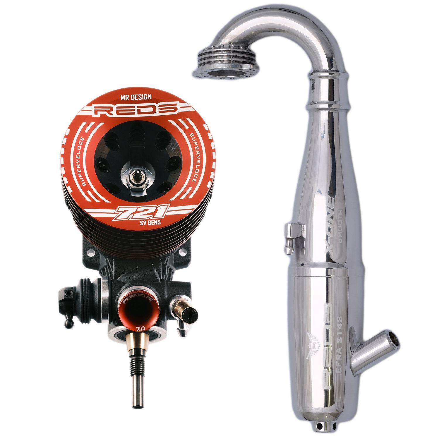 REDS RACING COMBO 721 SUPERVELOCE GEN5 with 2143 TORQUE XONE