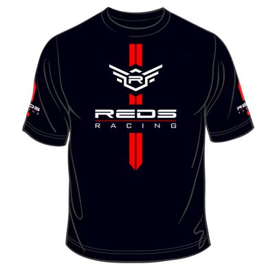 T-SHIRT REDS "7th COLLECTION" BLACK/RED S