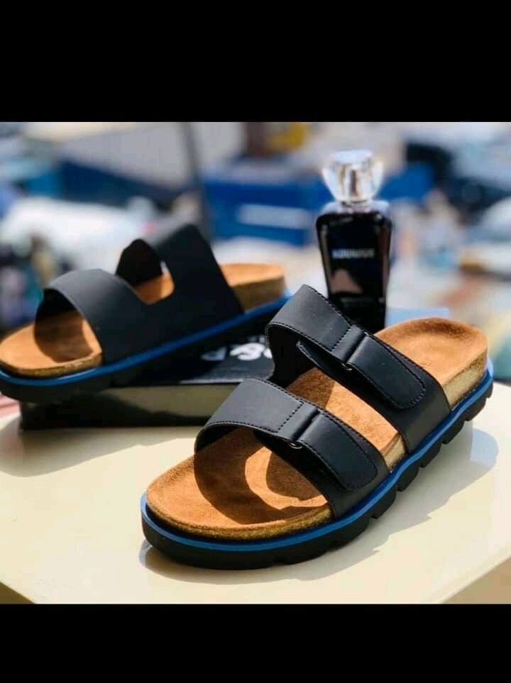 SAMPLE. Black, blue  Birkenstock