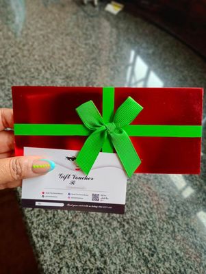 Gift vouchers