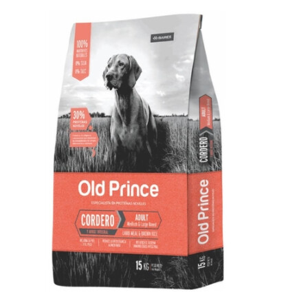 OLD PRINCE DERMA DEFENSE CORDERO X 15KG