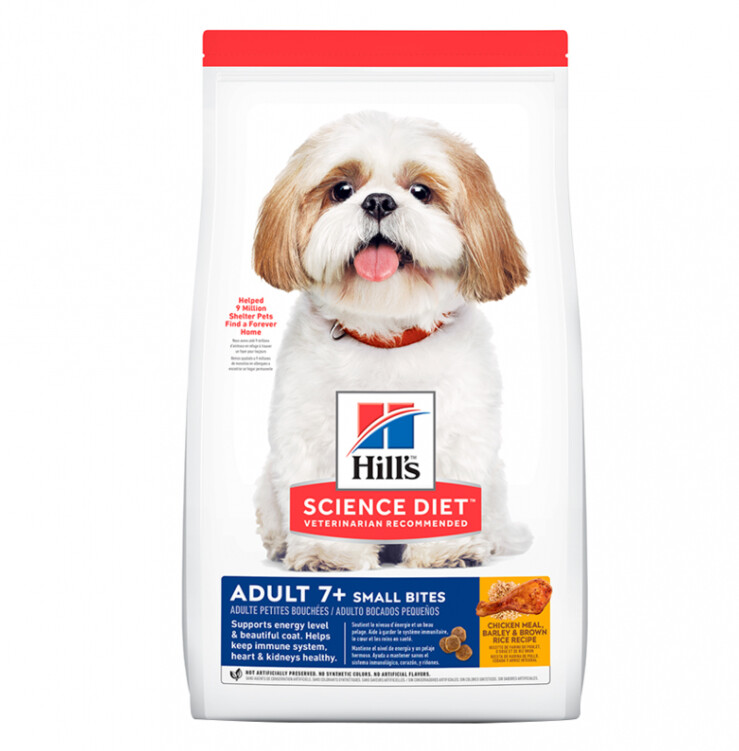 Hills SD  ACTIVE LONGEVITY ADULT 7+ SMALL BITES CHICKEN RICE 6.8kg