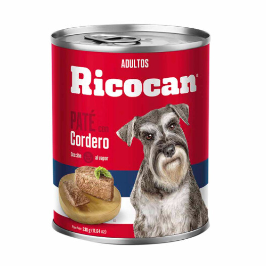 pate Ricocan de cordero 330gr