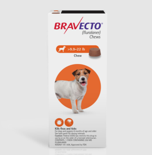Bravecto de 4 a 10kg