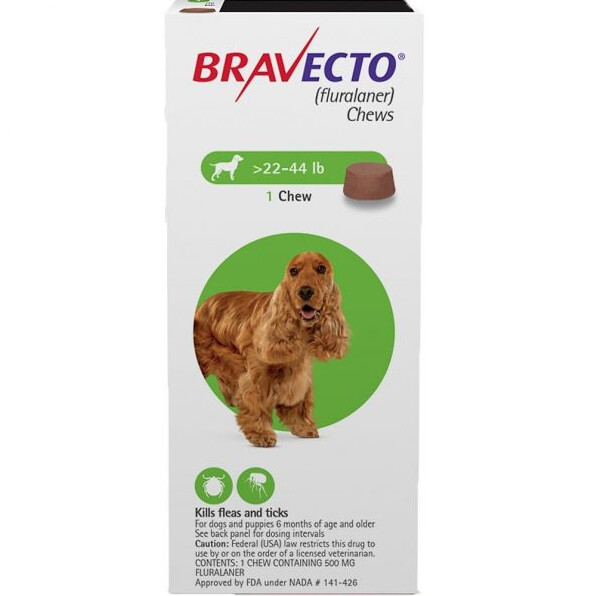 Bravecto de 10 a 20kg