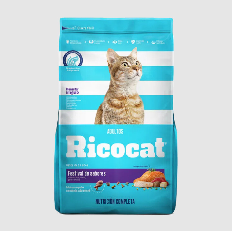 Ricocat festival de sabores  15kg