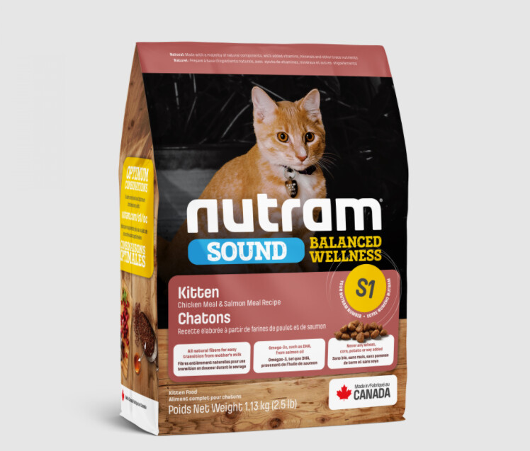 Nutram Kitten S1 sound 5.4kg