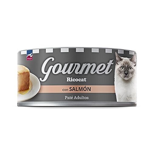 RICOCAT GOURMET ADULTO PATE CON SALMON