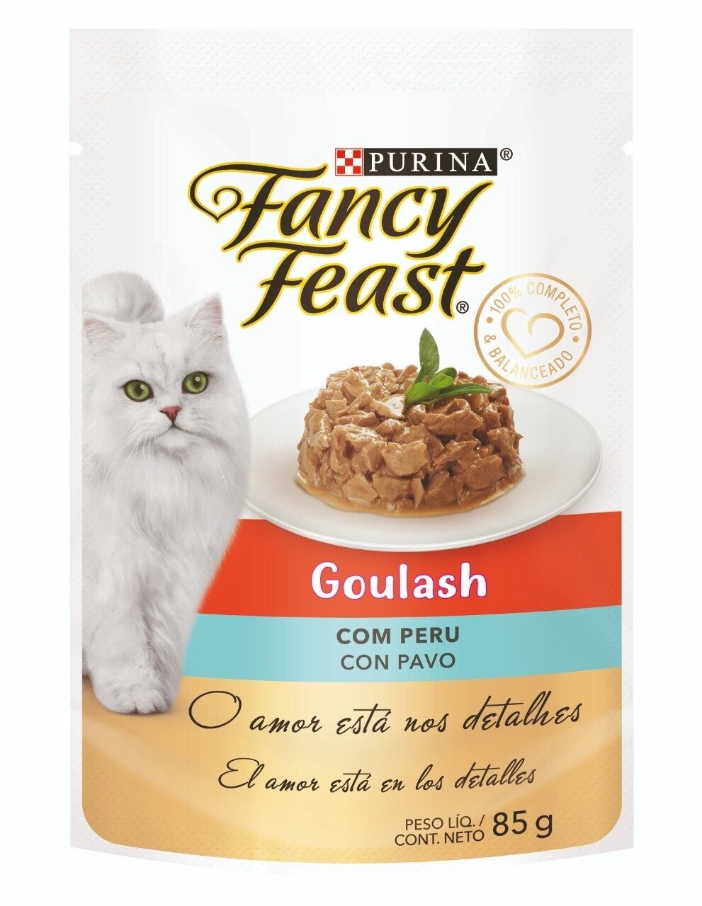 Fancy feast sachet pavo 85gr