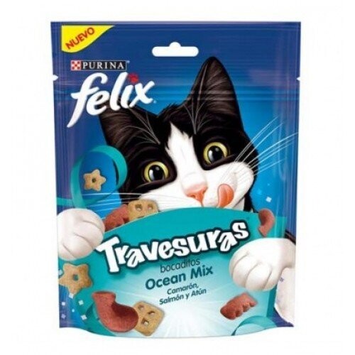 FELIX TRAVESURAS Ocean Mix 60g(cangrejo,camarón,atún
