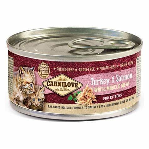 CARNILOVE FOR KITTENS TURKEY& SALMON
