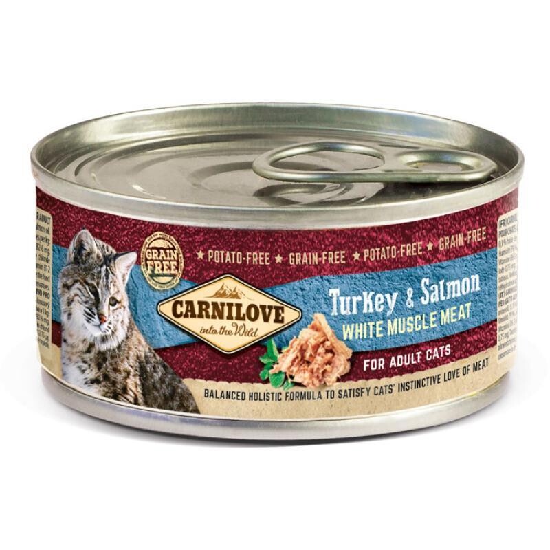 CARNILOVE TURKEY & SALMON FOR ADULT CATS