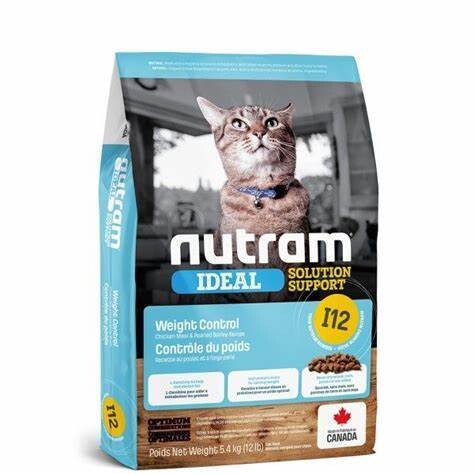 NUTRAM I12 NEW IDEAL WEIGHT CONTROL CAT 5.4KG
