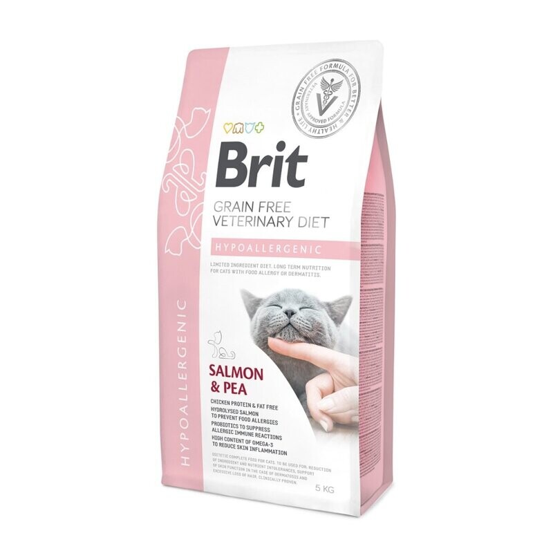 BRIT GF VET DIETS CAT HYPOALLERGENIC 2kg