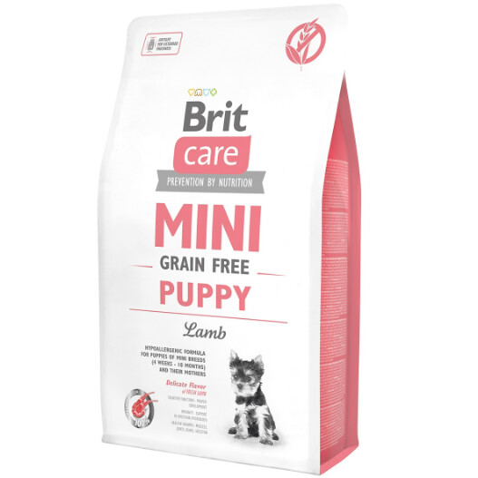 BRIT CARE MINI GF PUPPY LAMB  2kg