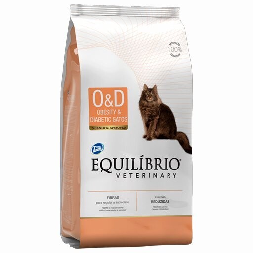Equilibrio Veterinary Cat Obesity & Diabetic (OD) 2kg
