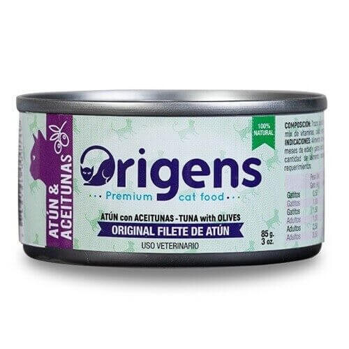 ORIGENS FILETE DE ATUN CON ACEITUNA x 85 GR