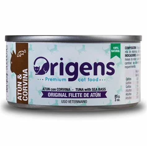 origens FILETE DE ATUN CON CORVINA x 85 GR