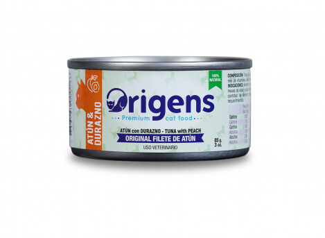 origens FILETE DE ATUN CON DURAZNO x 85 GR
