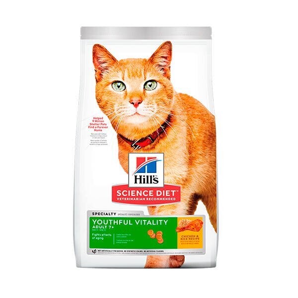 Hills Feline Adult 7+ Youthful Vitality 1.4kg