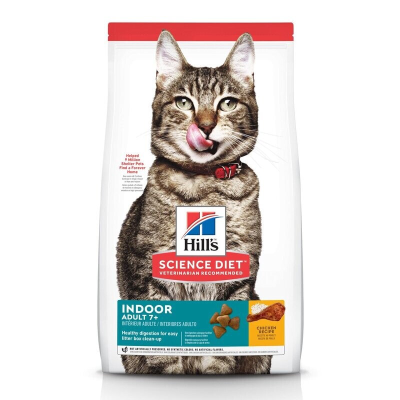 Hills Feline Indoor Adult 7+ 1.6kg