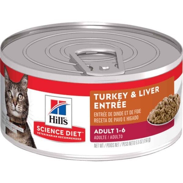 Hills Feline Adult Turkey 5.5 oz de 156gr