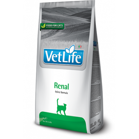 VET LIFE NATURAL FELINE RENAL 2 Kg.