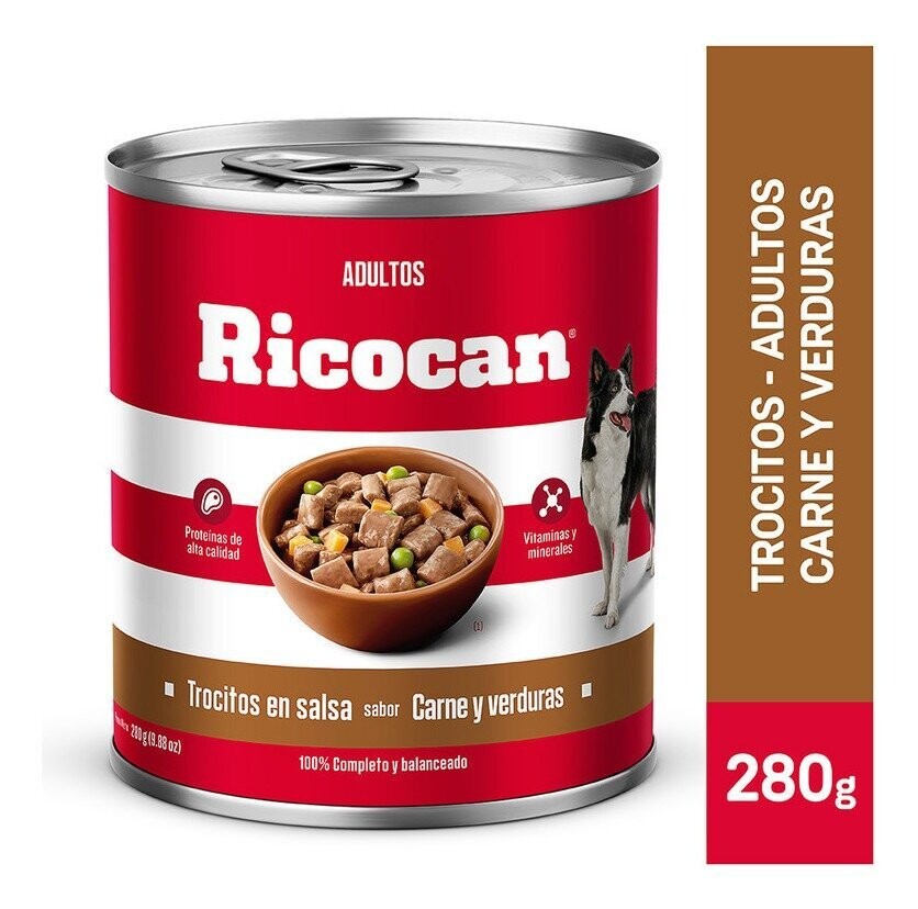 RICOCAN CARNE Y VERDURAS ADULTO TROC