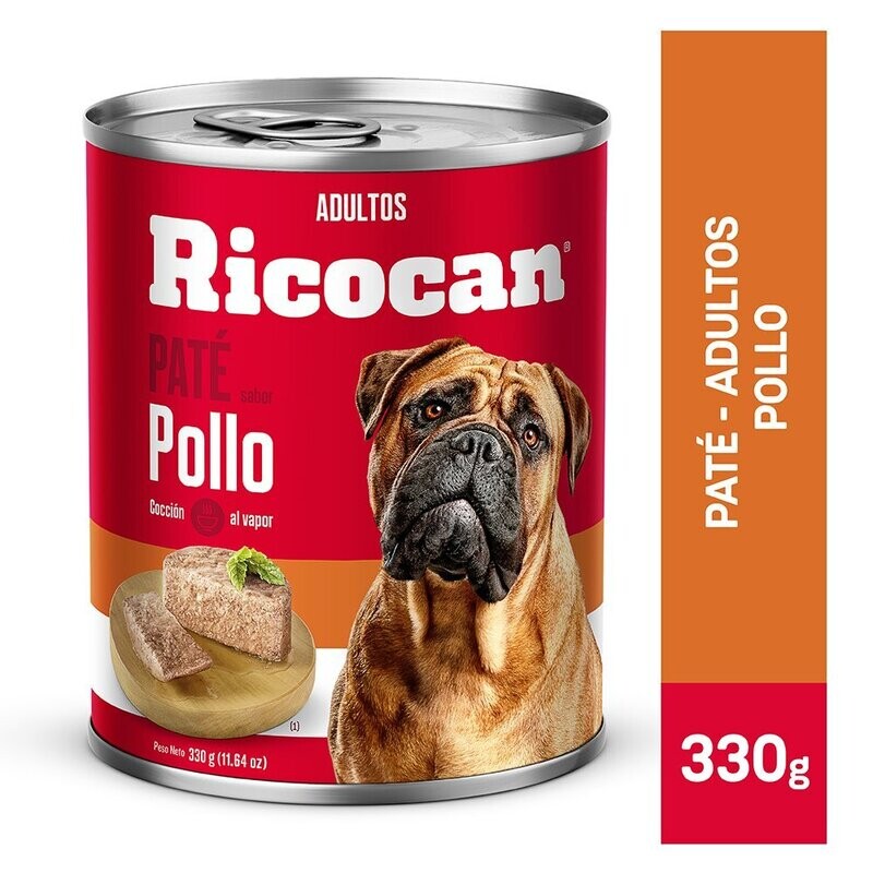RICOCAN POLLO ADULTO PATE 330gr