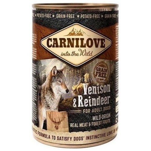 CARNILOVE VENISON& REINDEER  400gr