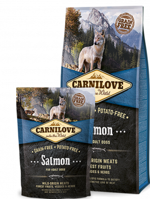 CARNILOVE SALMON & TURKEY FOR ADULT DOGS 12kg