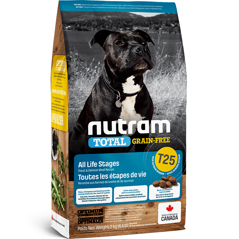 NUTRAM T25 NEW TOTAL GRAIN-FREE SALMON & TROUT DOG 11.4 KG
