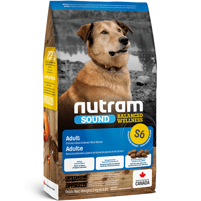 NUTRAM S6 NEW SOUND ADULT DOG 11.4KG