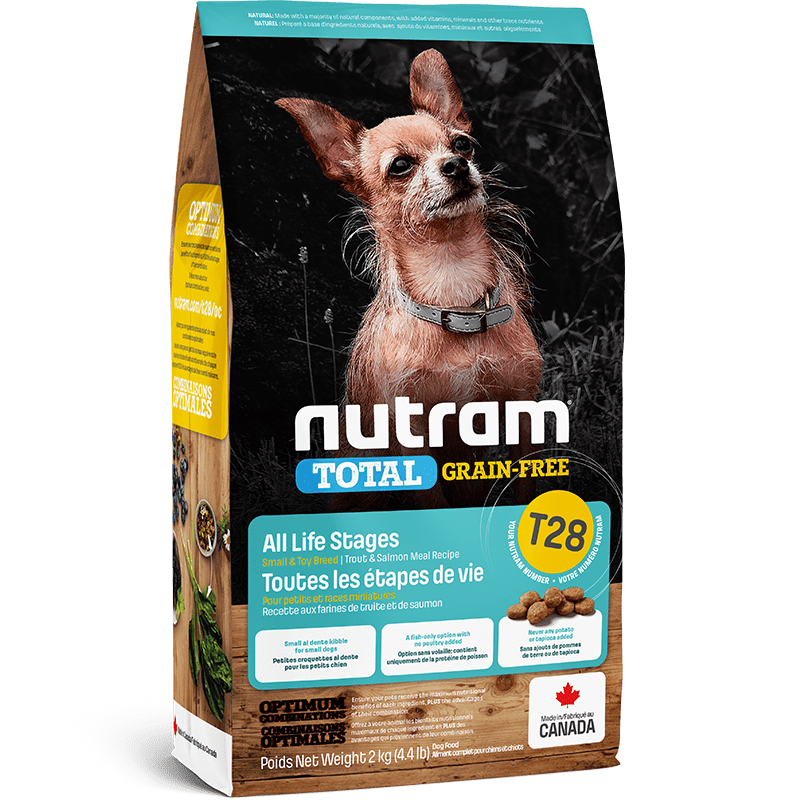 NUTRAM T28 NEW TOTAL GRAIN-FREE SALMON & TROUT SMALL 2 KG