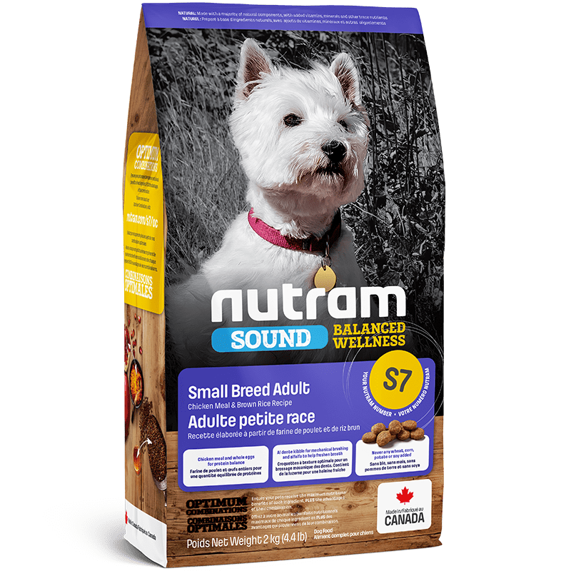 NUTRAM S7 NEW SOUND SMALL BREED ADULT DOG 2 KG