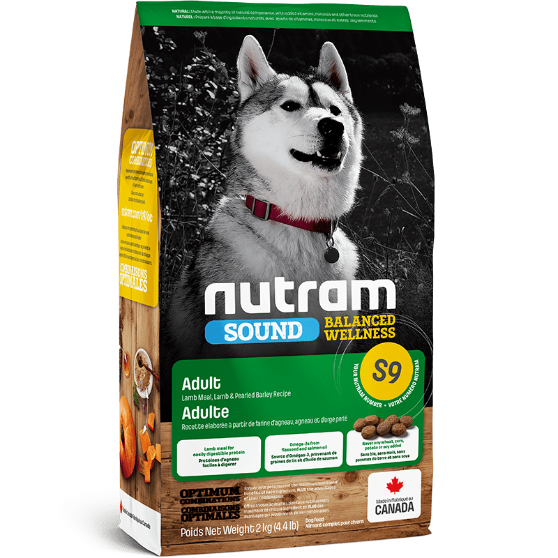 NUTRAM S9 NEW SOUND LAMB ADULT DOG 11.4 KG