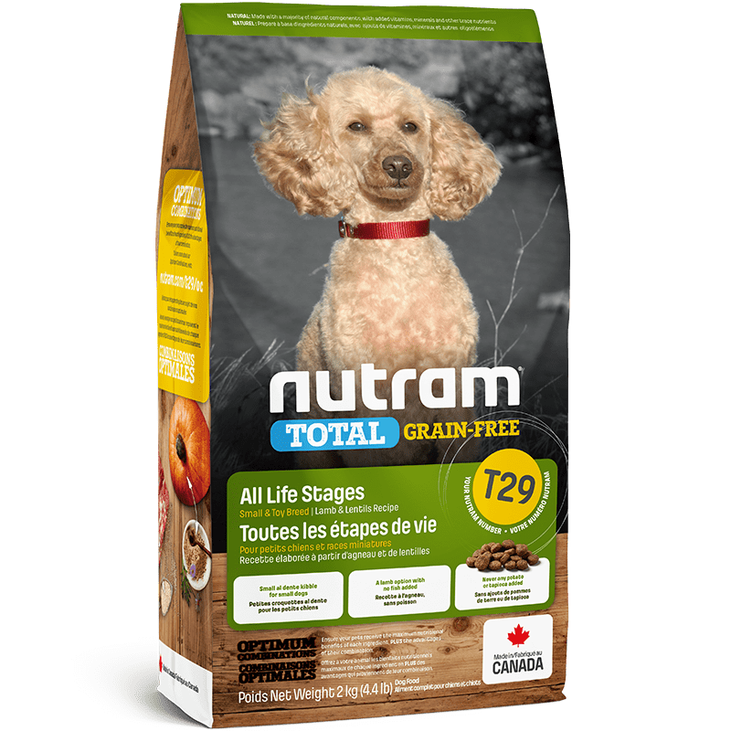 NUTRAM T29 NEW TOTAL GRAIN-FREE ALLERGY LAMB DOG 2kg