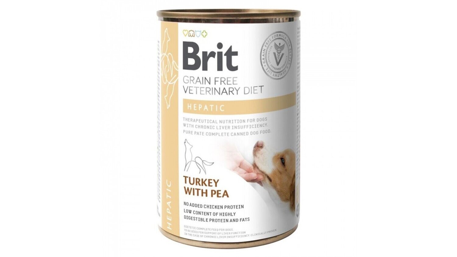 BRIT GF VET DIETS DOG CAN HEPATIC 400gr