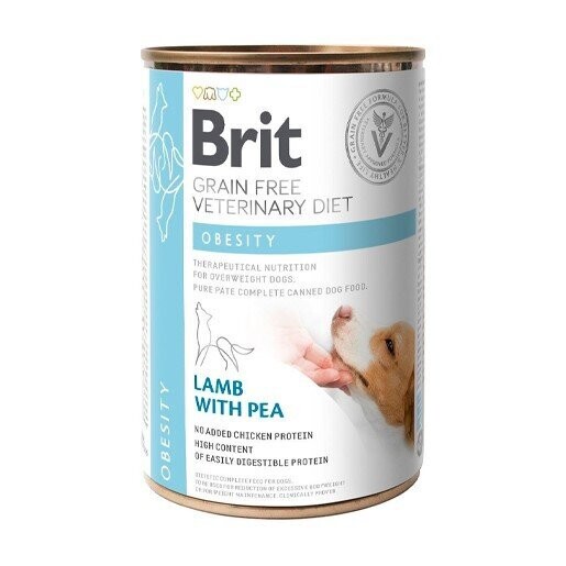 BRIT GF VET DIETS DOG CAN OBESITY 400gr