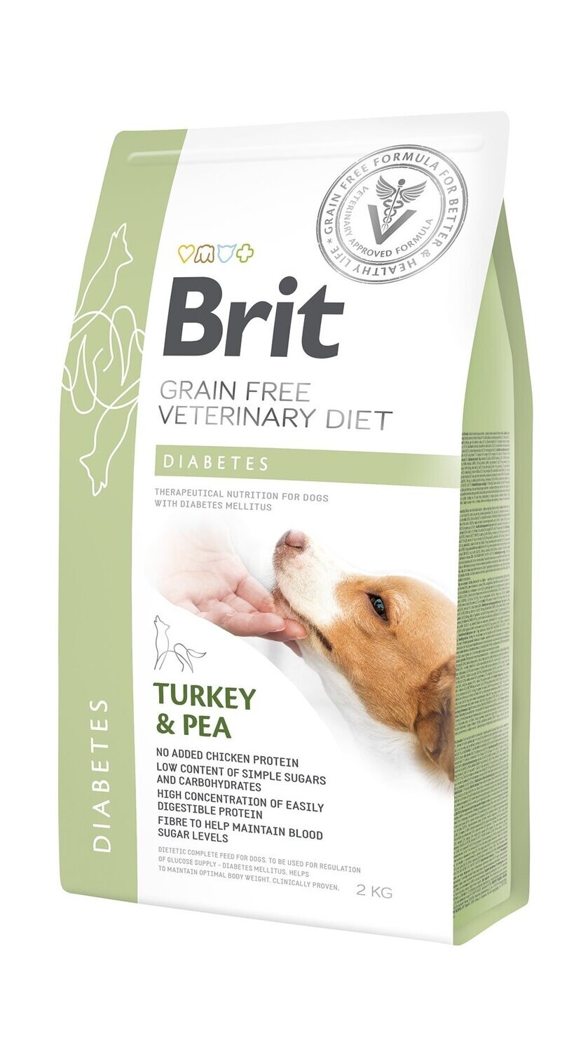 BRIT GF VET DIETS DOG DIABETES 12kg  (oferta en presentación de 12kg)