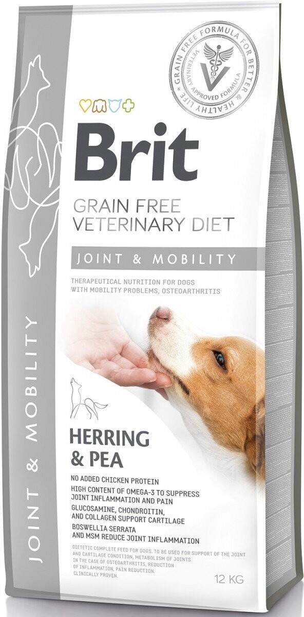 BRIT GF VET DIETS DOG MOBILITY 12kg
