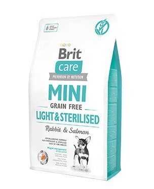 BRIT CARE MINI GF LIGHT & STERILISED  2kg