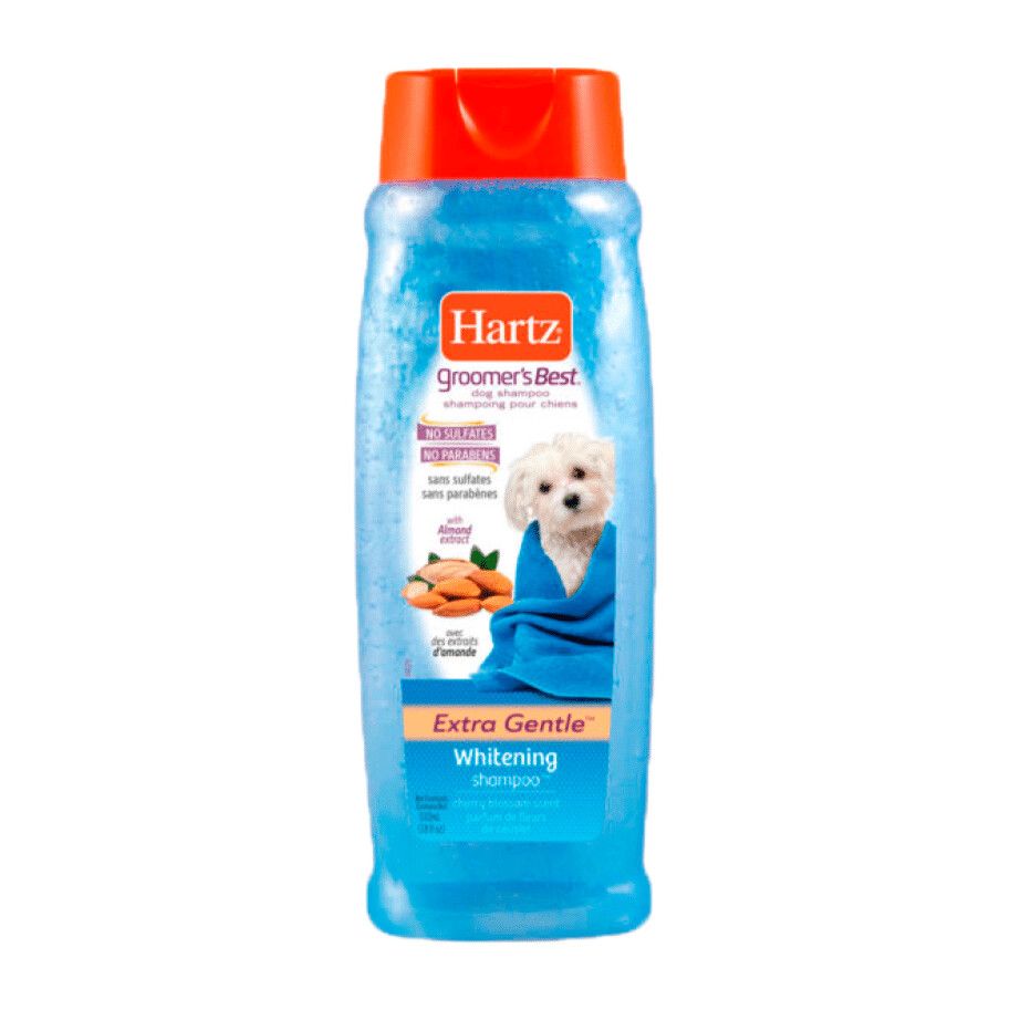 GROOMER´S BEST WHITENER SHAMPOO (532 ml) - Shampoo pelo 
blanco