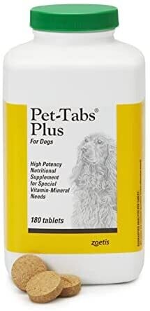 Pet tabs de 180 tabletas