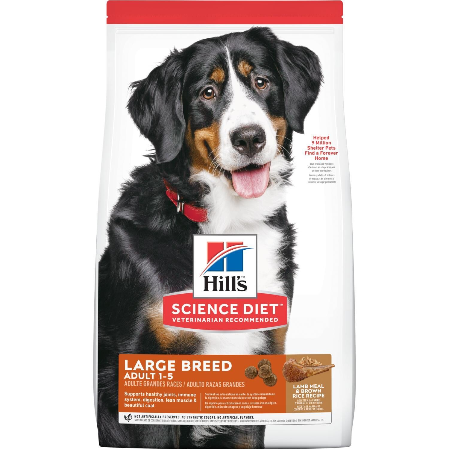 Hills Adult Large Breed Lamb & Rice 15kg