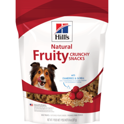 Hills Natural Crunchy Fruity Snacks with Cranberries & Oatmeal 227gr