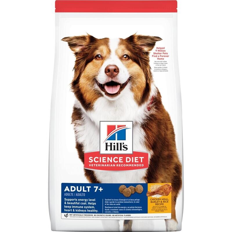Hills Adult 7 años a más   empaque de 12kg