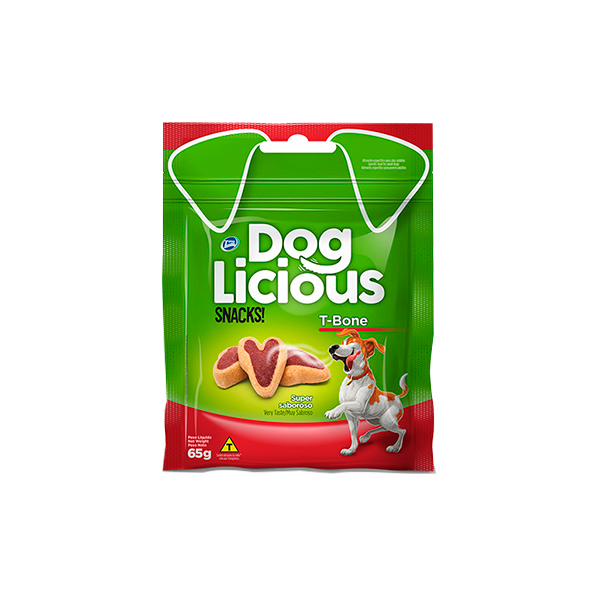 DOG LICIOUS T BONE 65G